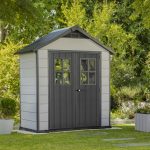 Oakland 754 Shed 7.5x4Ft - Grey