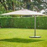 Provence deluxe 3m incl base & cover - cantilever parasol round - 3 colours - Image 2