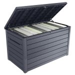 Ontario Graphite Outdoor Storage Box 870L - Image 3
