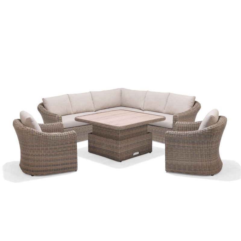 Martinique deluxe corner set with chairs - Image 4