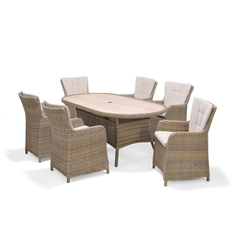 Martinique 6 Seat Dining Set - Image 6