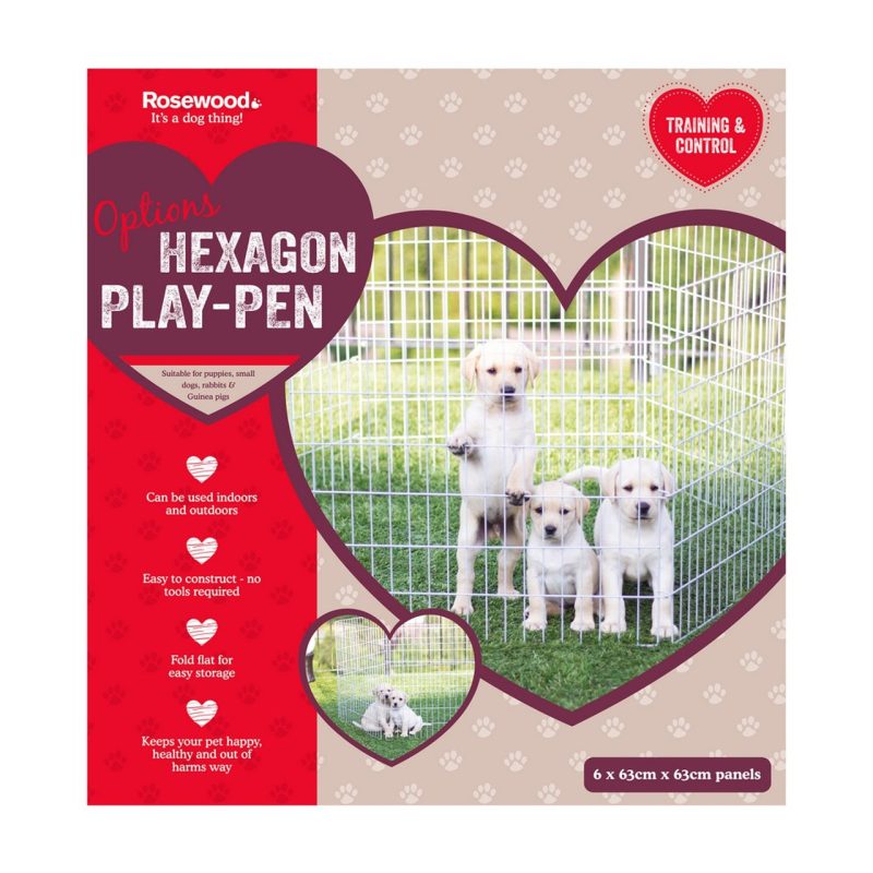 Hexagon Play Pen 6x 60cm - Image 2