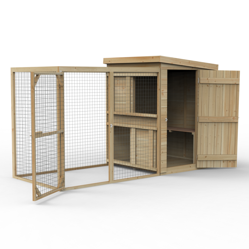 Dog Kennel & Run Large - Image 2