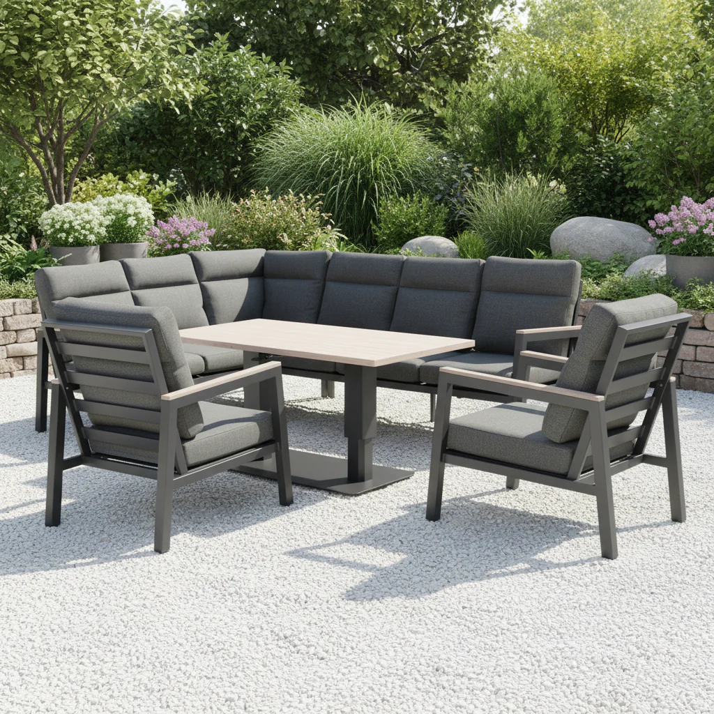 Tudor corner lounge set - Image 2